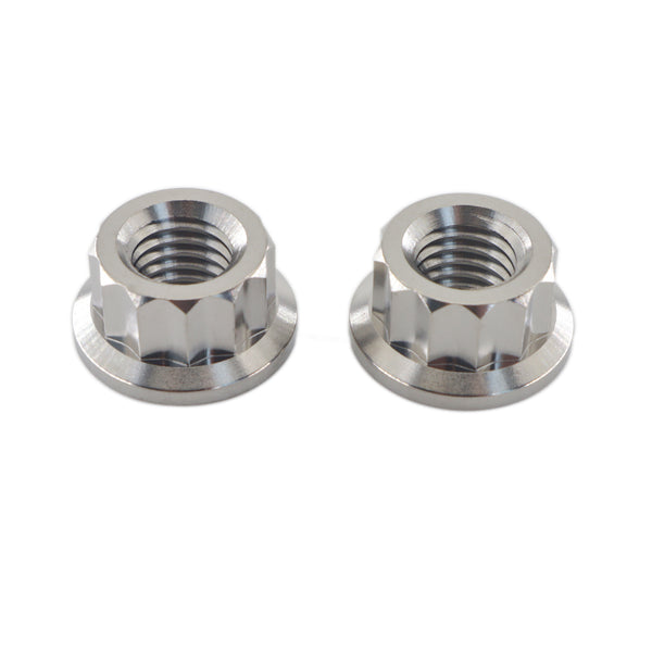 Titanium Gr5 Alloy Bi-hex(12 Points) Nuts