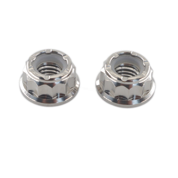 Gr5 Titanium Alloy 12 Points Nyloc Nuts