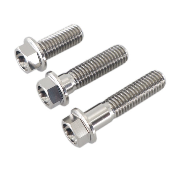Titanium Alloy Gr5 Hex Flange Head Bolts M5-M14 Available