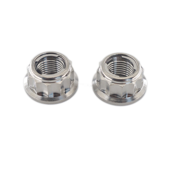 Gr5 Titanium Alloy 12 Points Metal-Insert Nuts