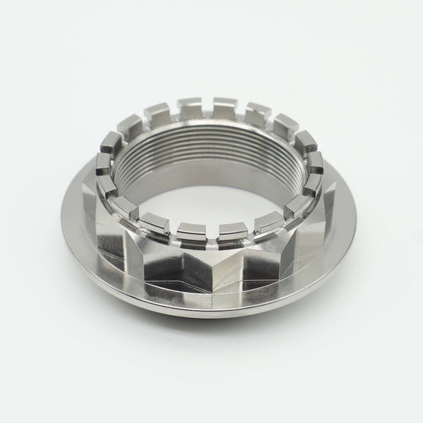 Titanium Flange Ducatti Axle Taper Head Nut M48×1.5