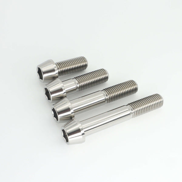 TItanium Alloy Gr5 Tapered Head Caliper Mount Bolts
