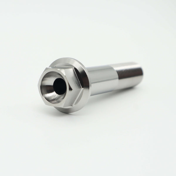 Gr5 Titanium Swingarm Pinch Bolt Flange Hex Hollow Type