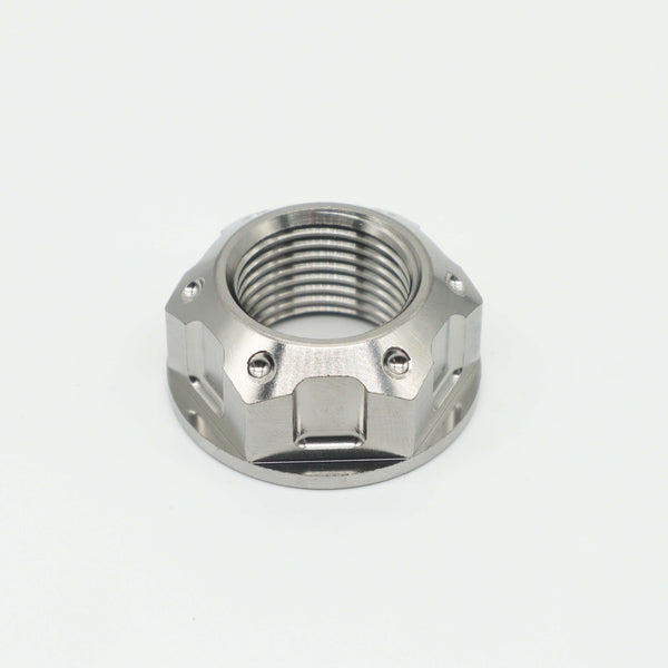 Titanium Alloy Flange/Axle Nut M18(1.5)